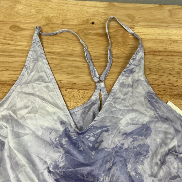 Stars Above Women's Purple Tie-Dye Satin Sleep Camisole - Size XS - NWT - Picture 4 of 8
